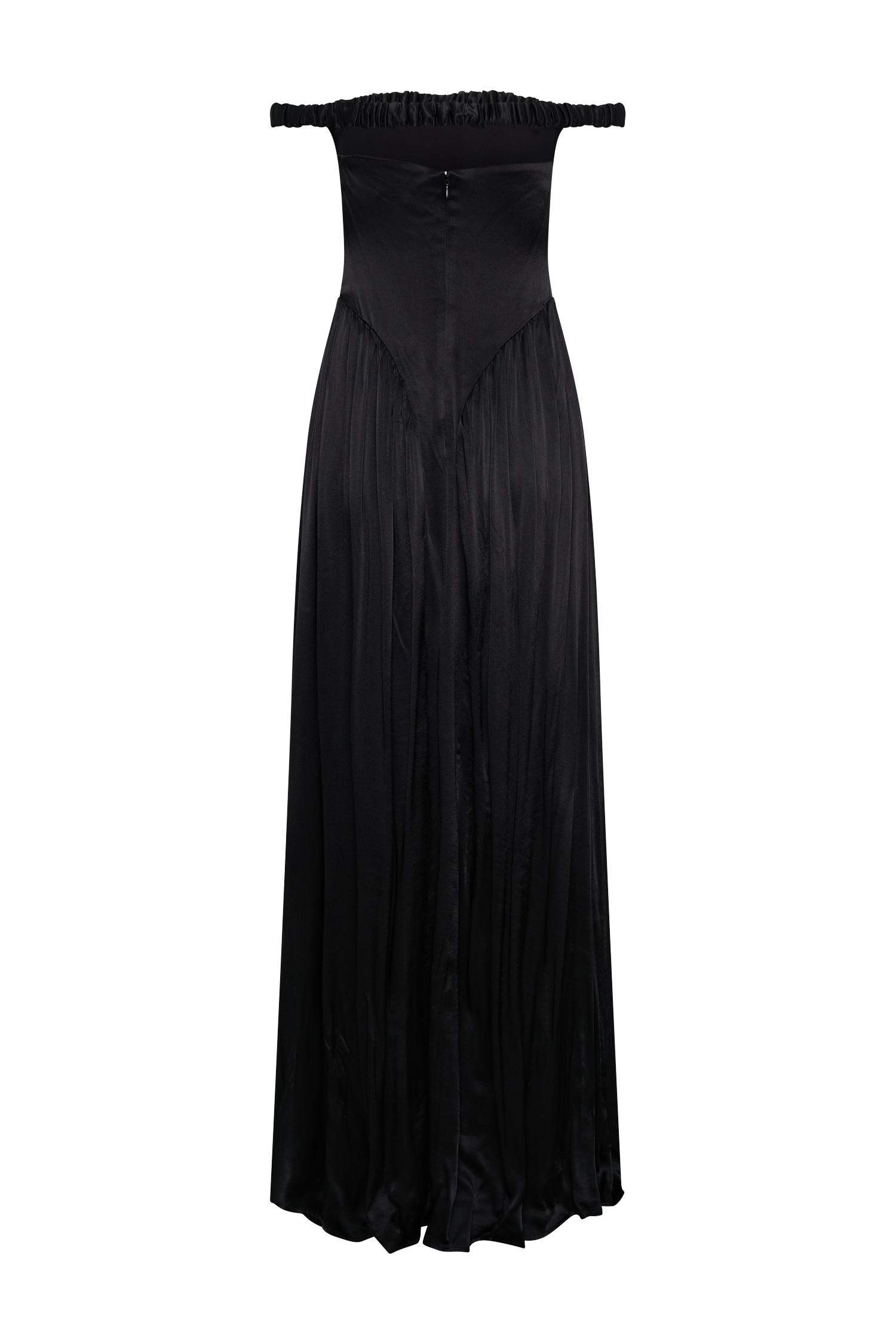 Coco Dropped Waist Maxi Dress - Black