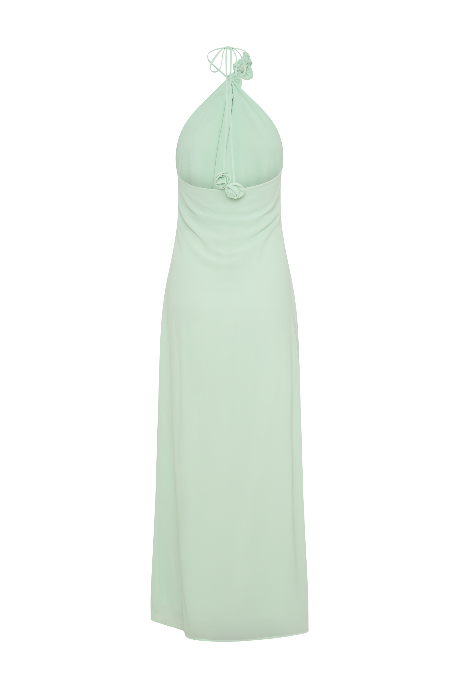 Rosalia Cowl Neck Maxi Dress - Sage